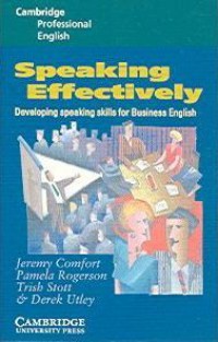 Image of Speaking Effectively : Developing Speaking Skills For Business English